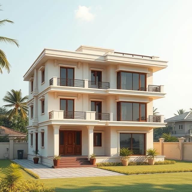 Three Floor House